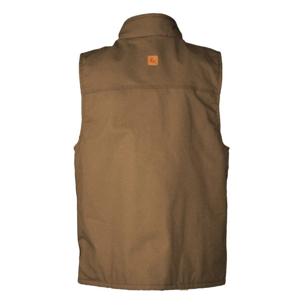 LAPCO FR Fleece Lined Vest with Windshield Technology in Brown